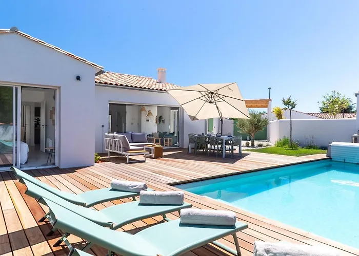 Magnifique Recente De Charme Avec Piscine * Le Bois-Plage-en-Re